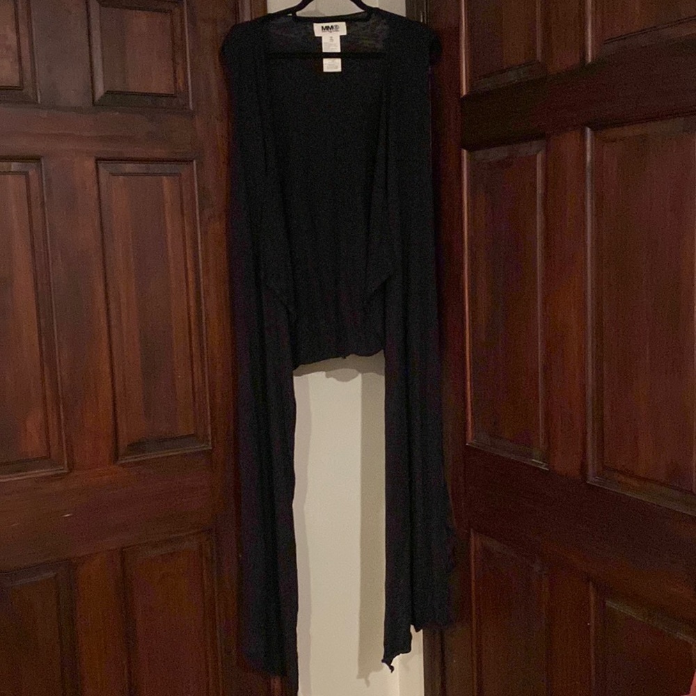 MM6 Black Cardigan
